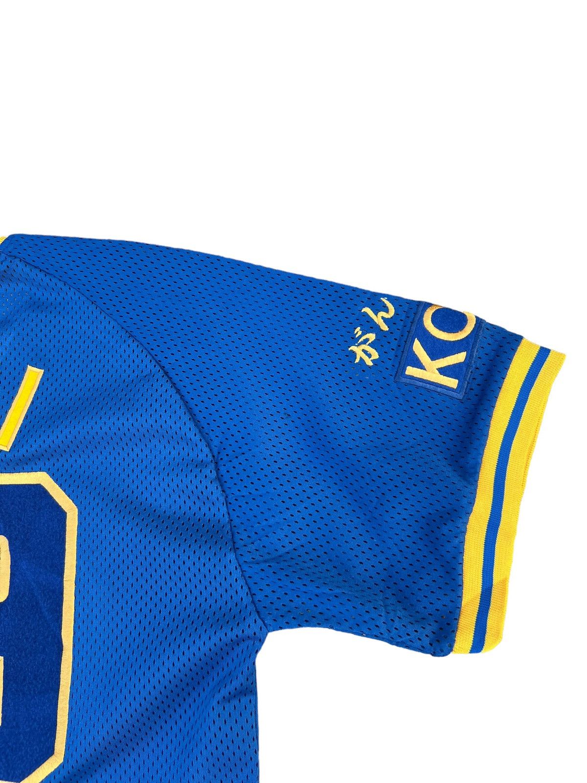 MLB Vintage Orix Blue Wave ARAI #69 Mesh Baseball Jersey Size US L / EU 52-54 / 3 - 16 Thumbnail