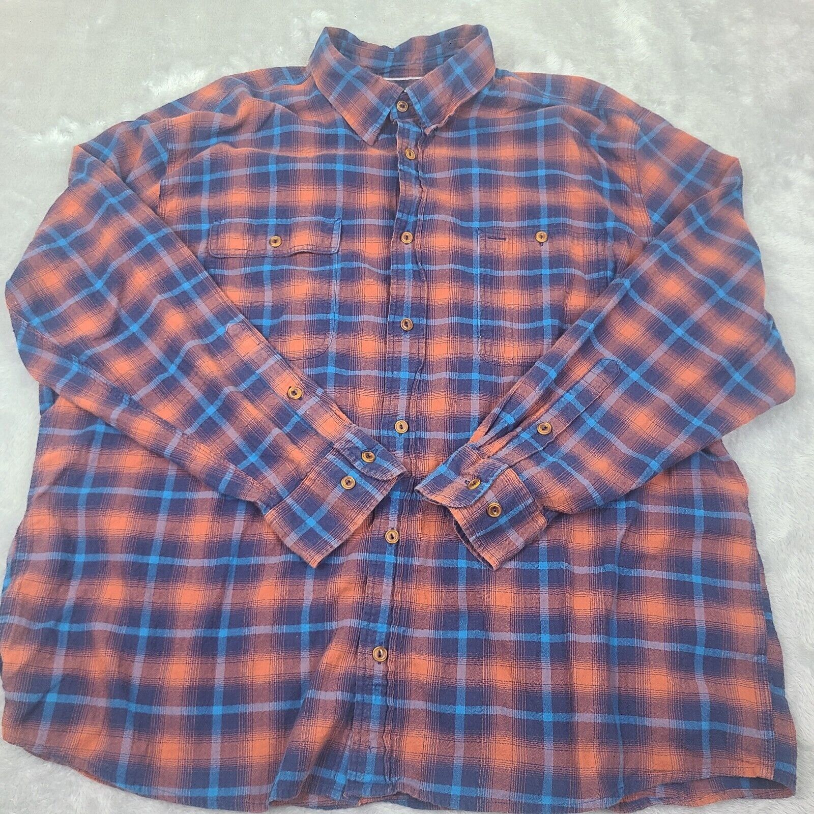 Orvis Orvis Shirt Mens Button Up 2XL Active Fit Long Sleeve Multic Size US XXL / EU 58 / 5 - 1 Thumbnail