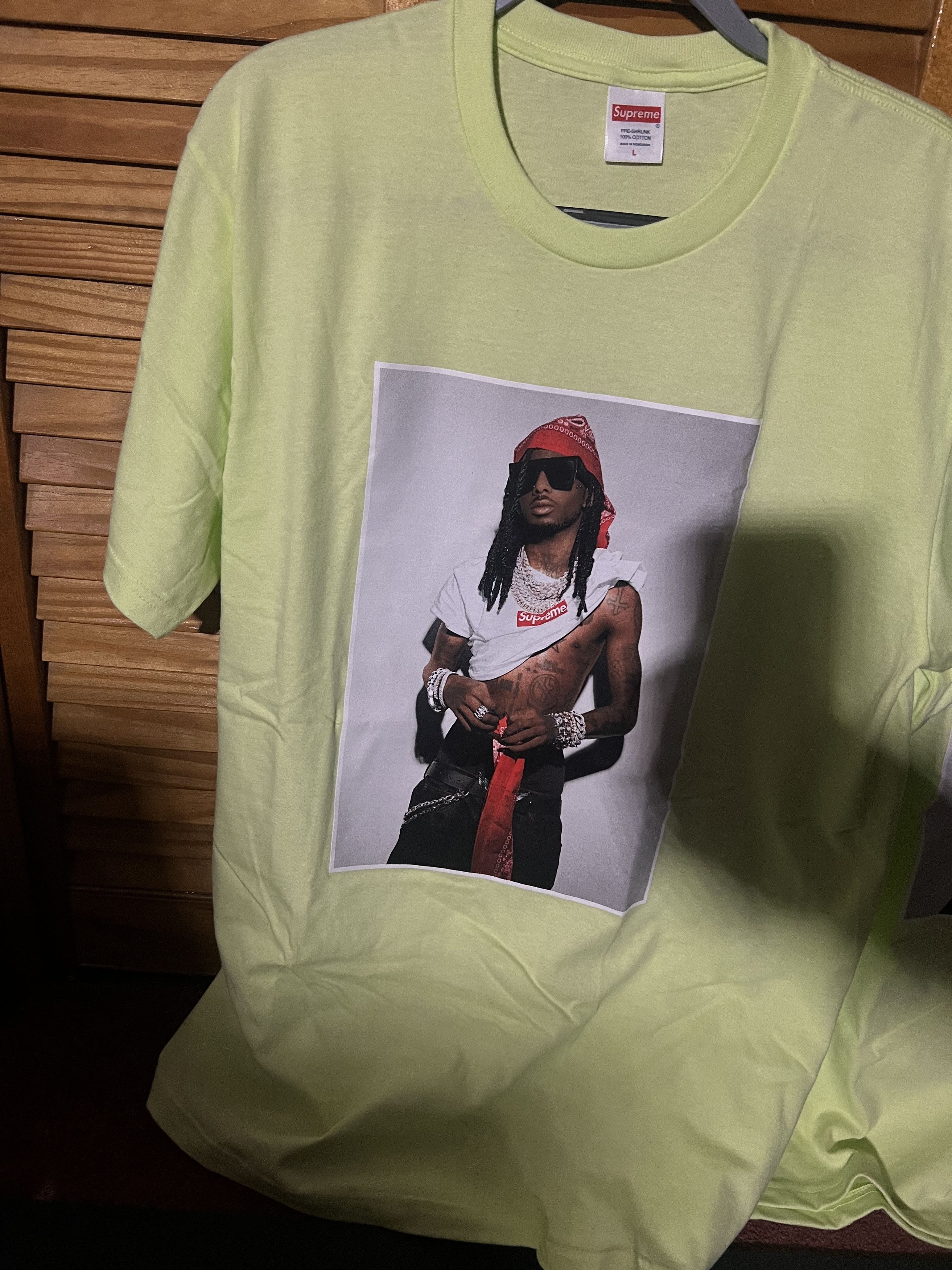 Supreme Supreme Men's Playboi Carti Grey Size L | Grailed