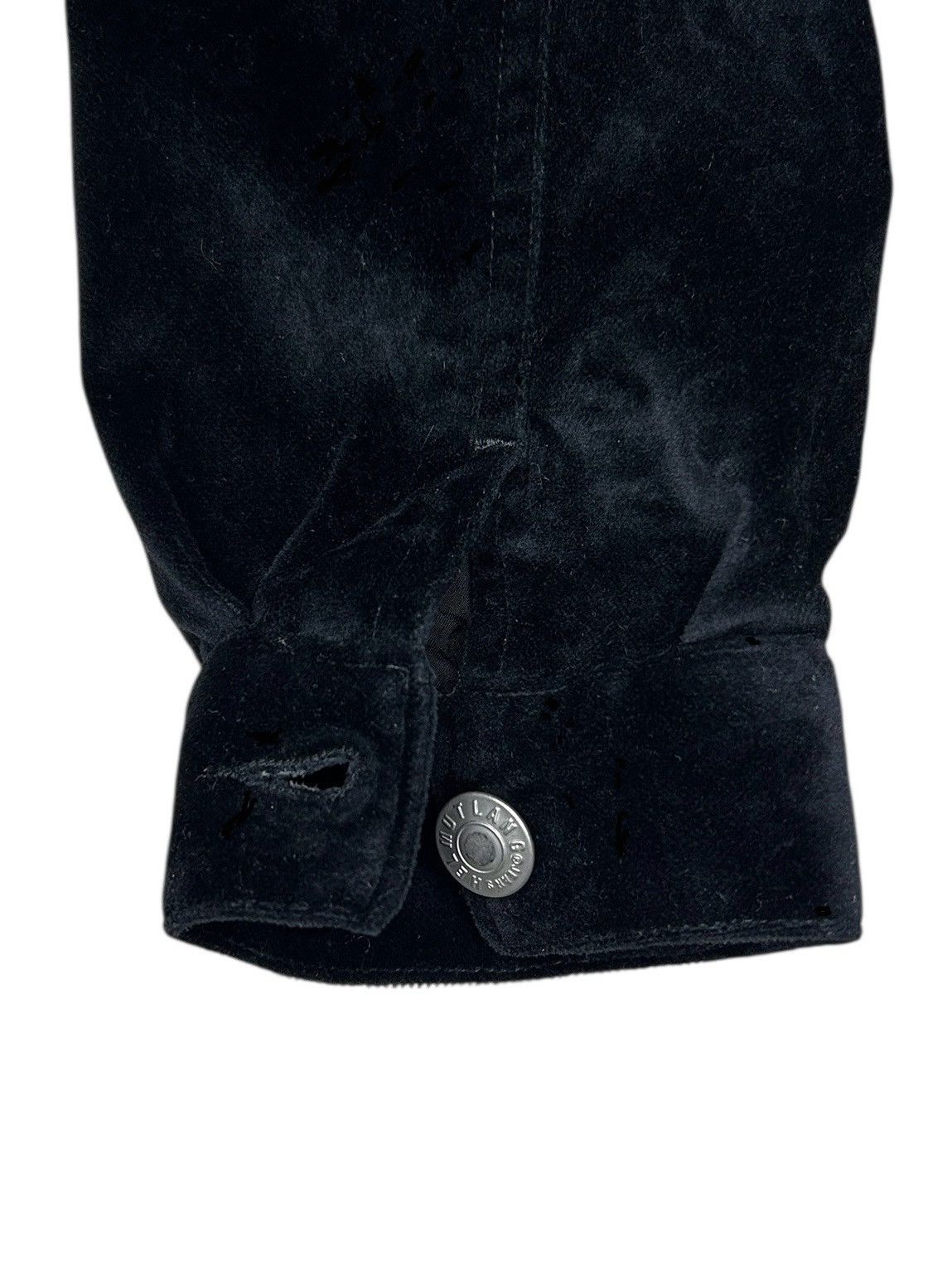 Helmut Lang F/W 97 Velvet Trucker Jacket Size M / US 6-8 / IT 42-44 - 7 Thumbnail