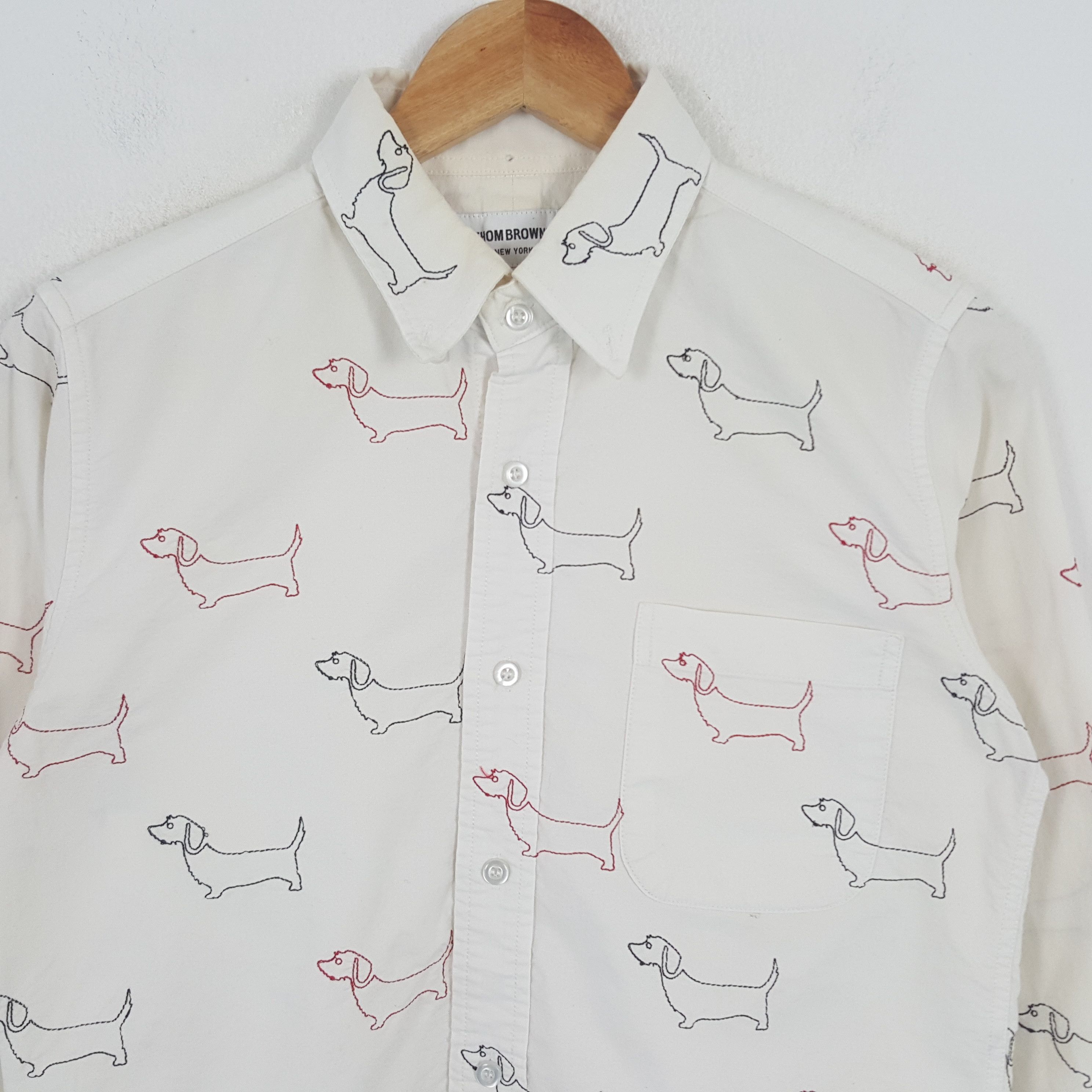 Designer × Vintage Vintage Thom Browne American Designer Button Up Shirt Size US S / EU 44-46 / 1 - 2 Thumbnail