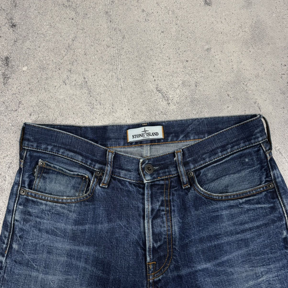 Stone Island × Vintage Stone Island Slim Fit Denim Jeans 30x34 Size US 30 / EU 46 - 12 Thumbnail