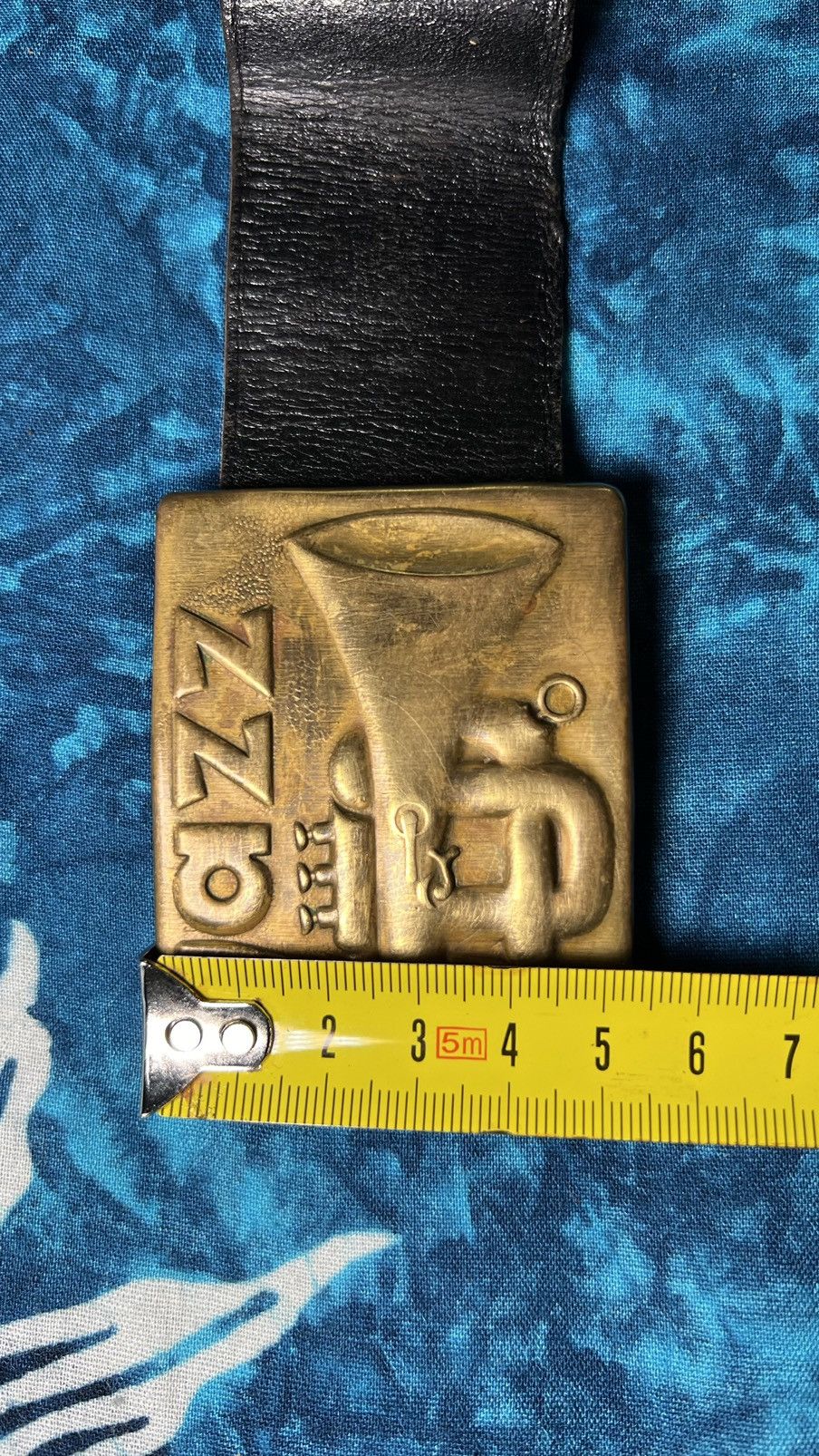 Vintage Vintage Y2K 80s Jazz Musical Belt Buckle Size 26 - 10 Thumbnail