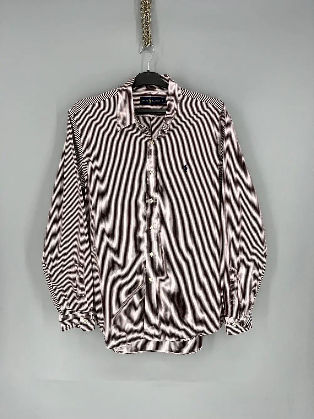 Ralph Lauren Vintage Striped Shirt Polo Ralph Lauren Size L Rare Size US L / EU 52-54 / 3 - 1 Thumbnail