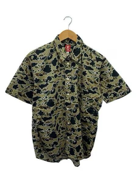 BAPE 90s NIGO ERA PSYCHE CAMO BUTTON DOWN SHIRT