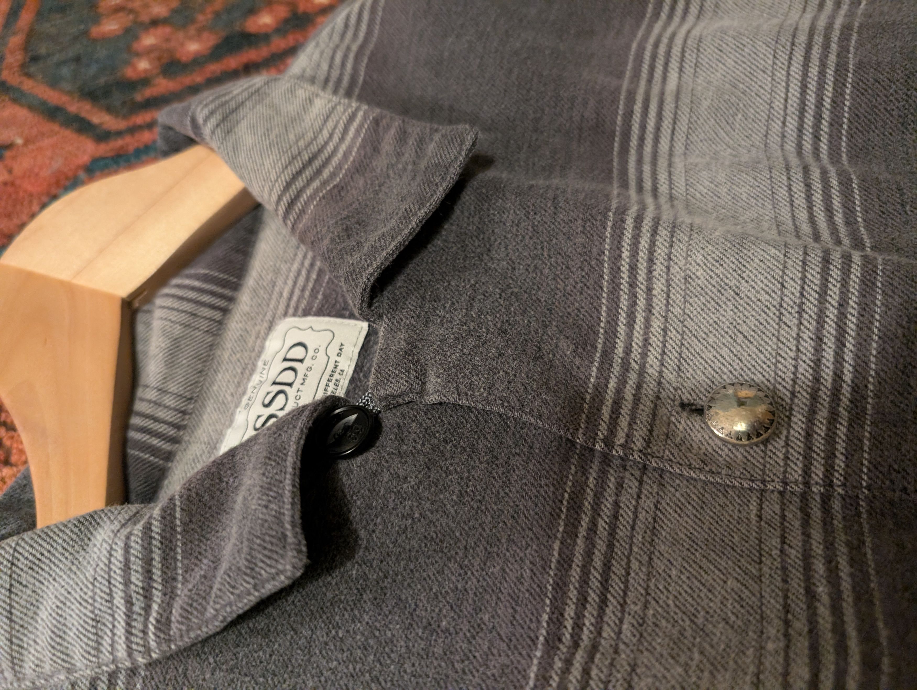 FUCT × SSDD vintage fuct ssdd grey flannel Size US M / EU 48-50 / 2 - 2 Thumbnail