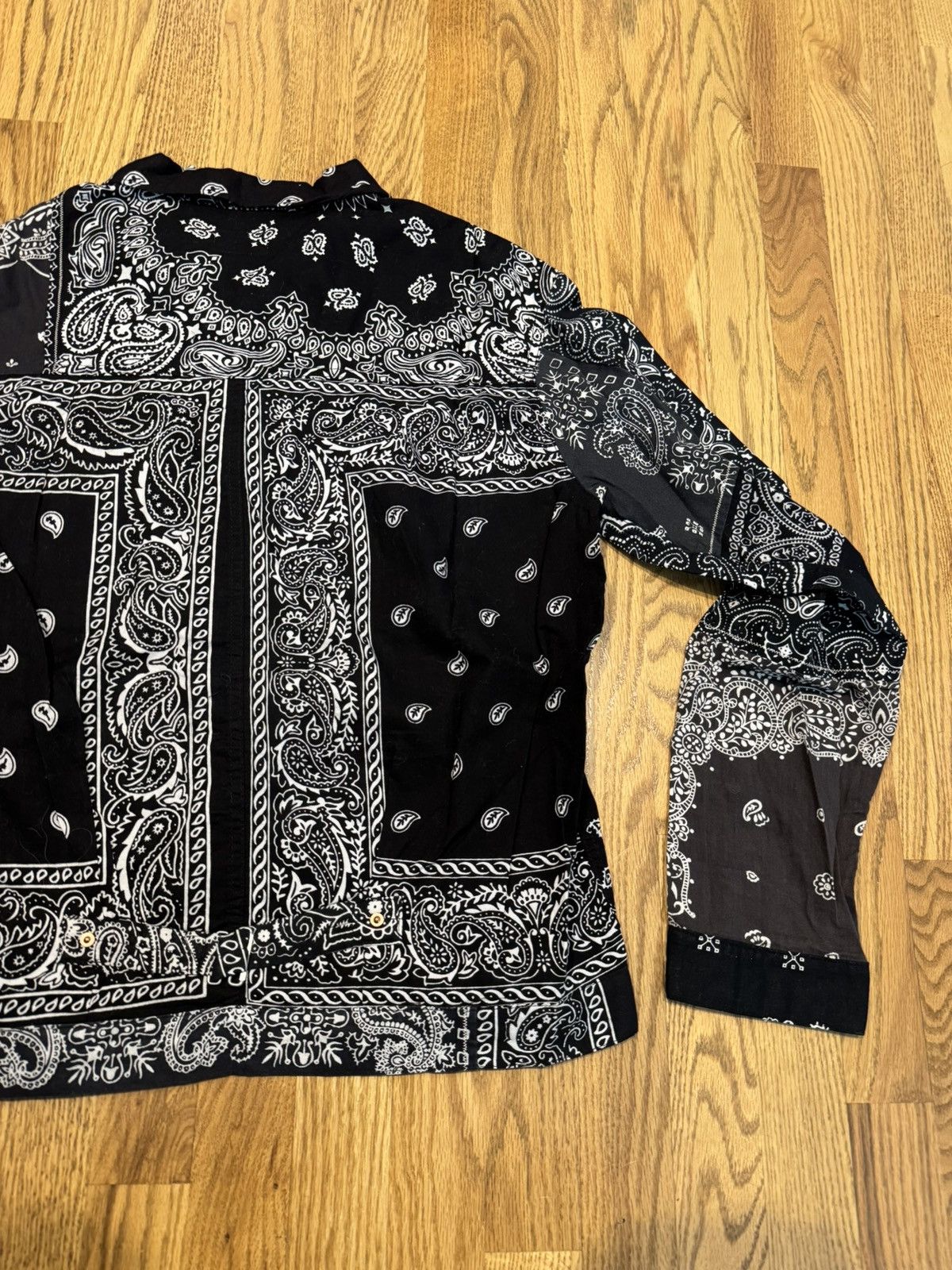 Kapital Kountry RARE 1 of 1 Kapital Kountry Bandana Patchwork Shirt Jacket Size US L / EU 52-54 / 3 - 9 Thumbnail