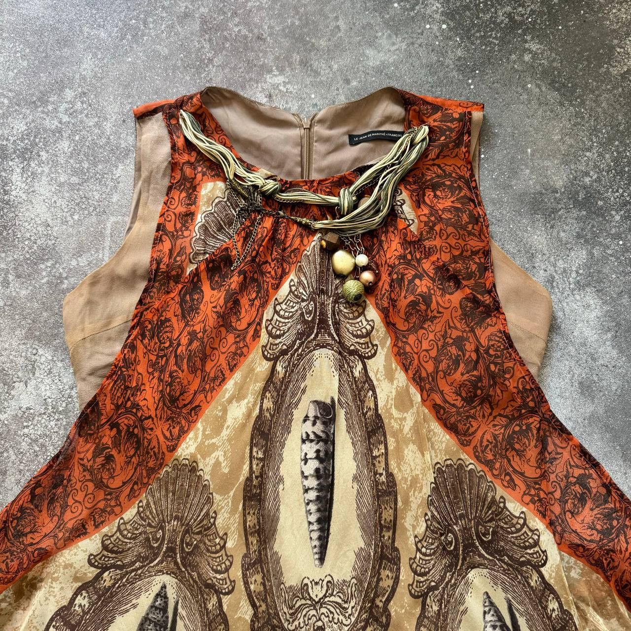 Marithe + Francois Girbaud Marithe Francois Girbaud Vintage Silk Dress Size M / US 6-8 / IT 42-44 - 2 Thumbnail