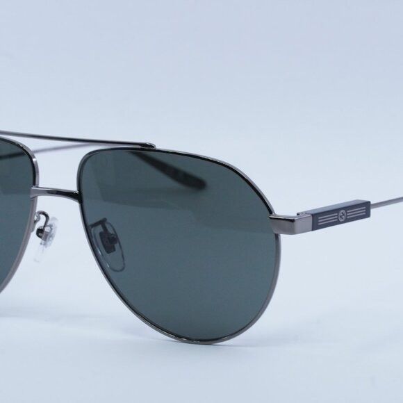 Gucci Gucci GG1311S 001 Sunglasses Ruthenium Aviator Frame Size ONE SIZE - 4 Thumbnail