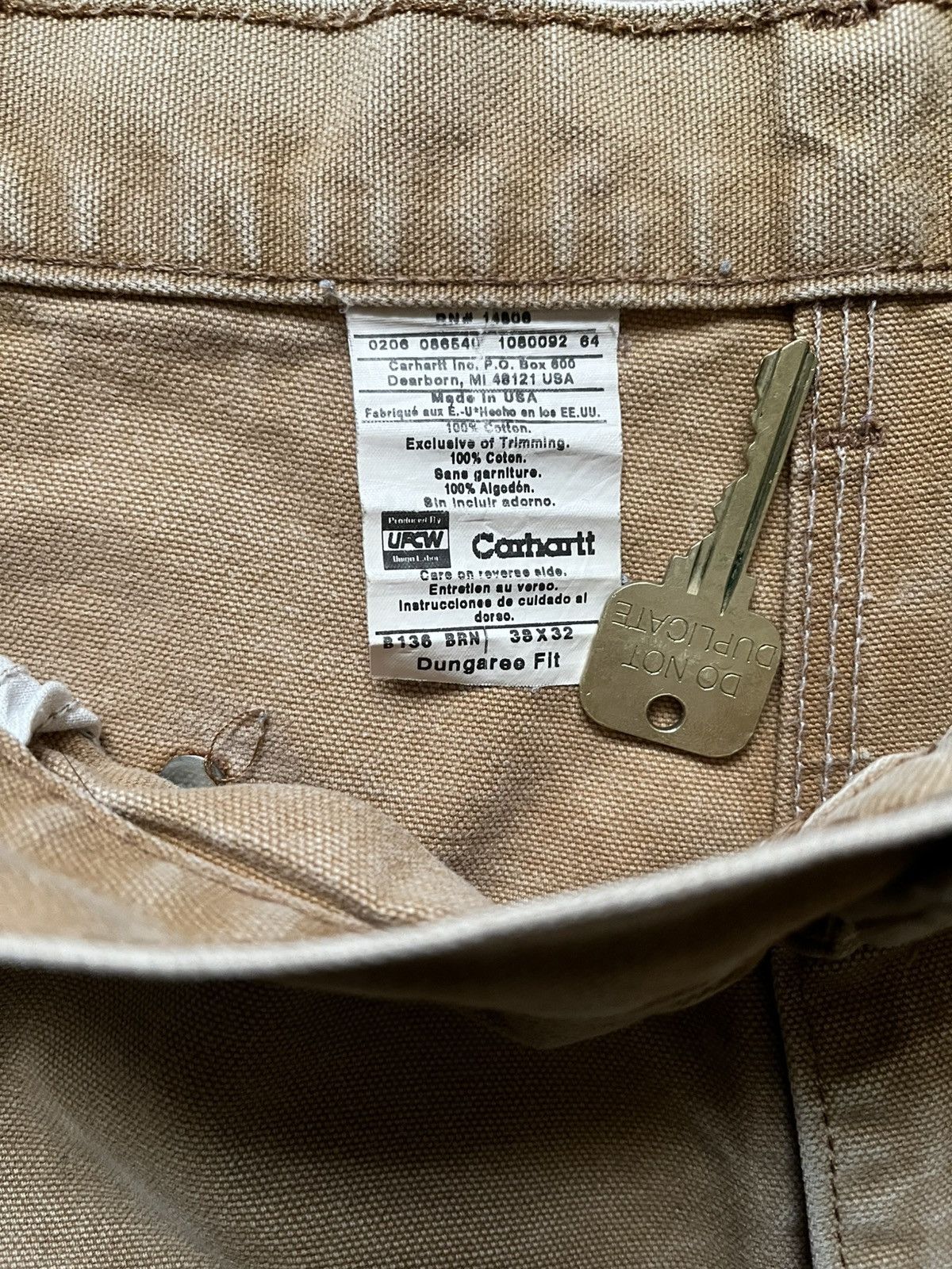 Carhartt Khaki Carhartt Carpenters Size US 38 / EU 54 - 2 Thumbnail