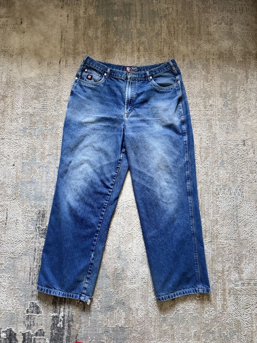 Chaps Ralph Lauren Vintage 90s Chaps Ralph Lauren Cargo Jeans Size US 38 / EU 54 - 1 Thumbnail