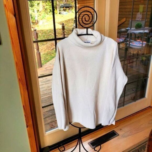 Vintage One Way Design Vintage Unisex Knit Turtleneck Long Sleeve Sz Size ONE SIZE - 1 Thumbnail