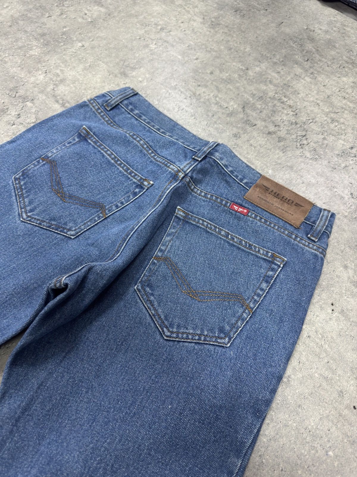 Vintage × Wrangler 🚨SICK Vintage Washed Black Wrangler Jeans Denim Size US 32 / EU 48 - 5 Thumbnail