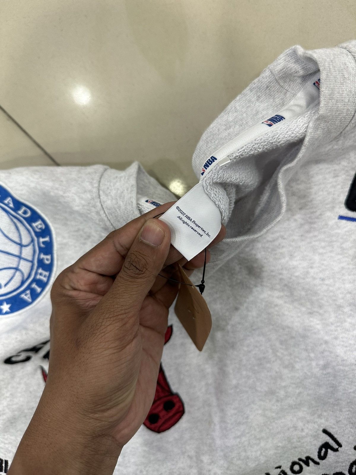 NBA Rare And Beautiful NBA All Star Team Embroidery Sweatshirt Size US L / EU 52-54 / 3 - 9 Thumbnail