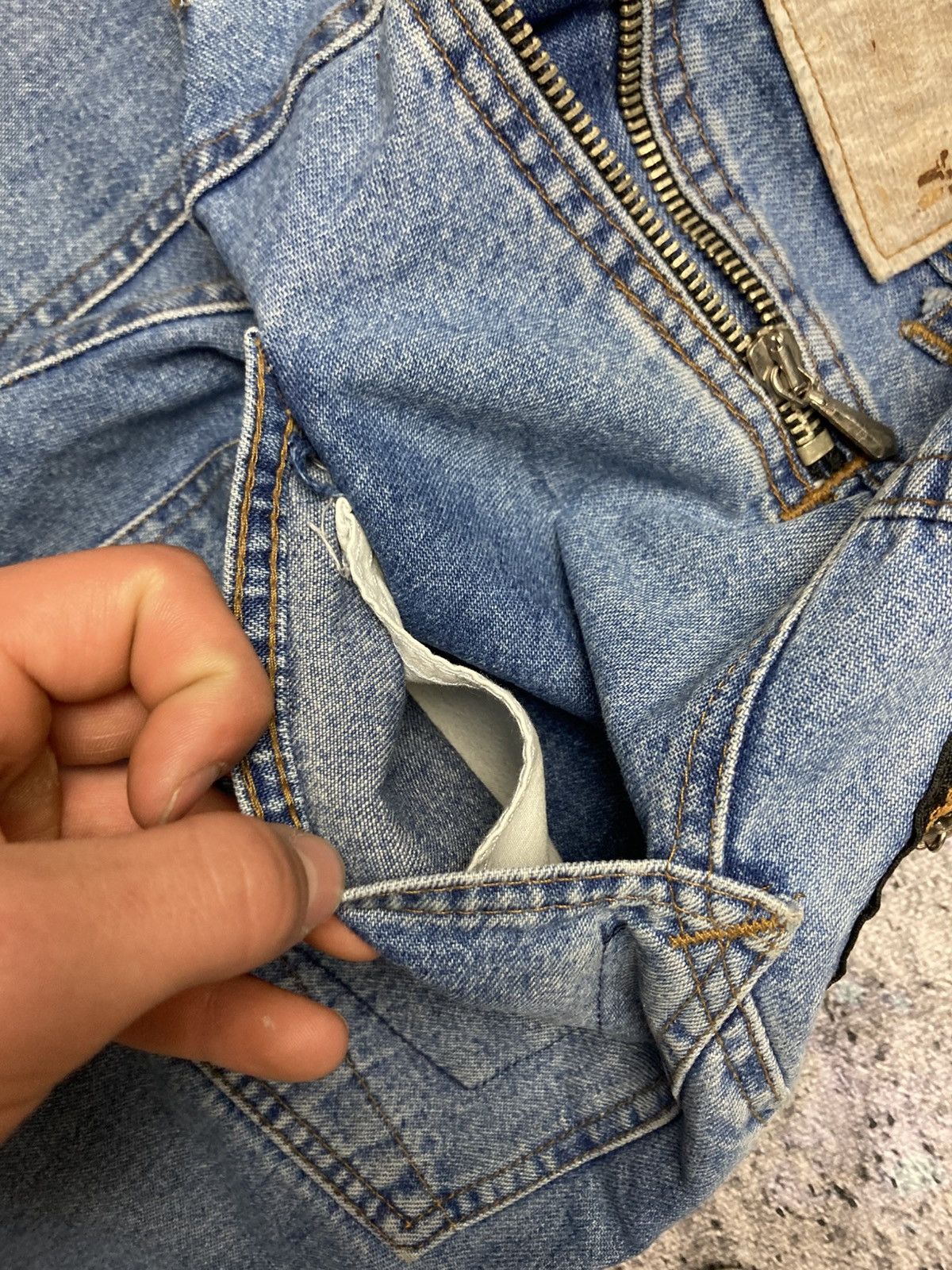 Marithe + Francois Girbaud × Vintage Jeans Zip Marithe Francois Girbaud ZipPants Opium zipper Size US 26 / EU 42 - 13 Thumbnail