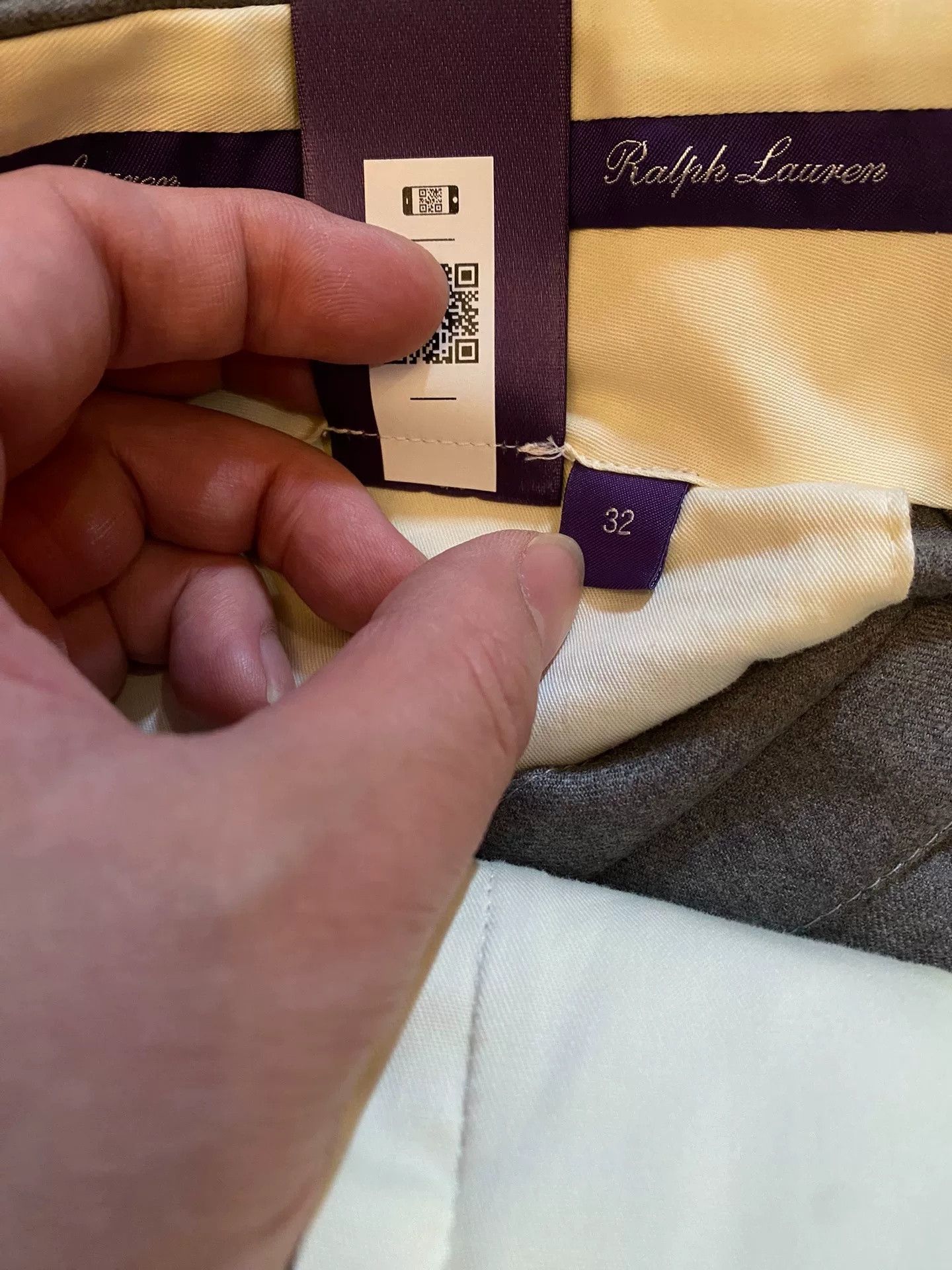 Ralph Lauren Purple Label Ralph Lauren Purple Label Wool Trousers Size US 34 / EU 50 - 8 Thumbnail