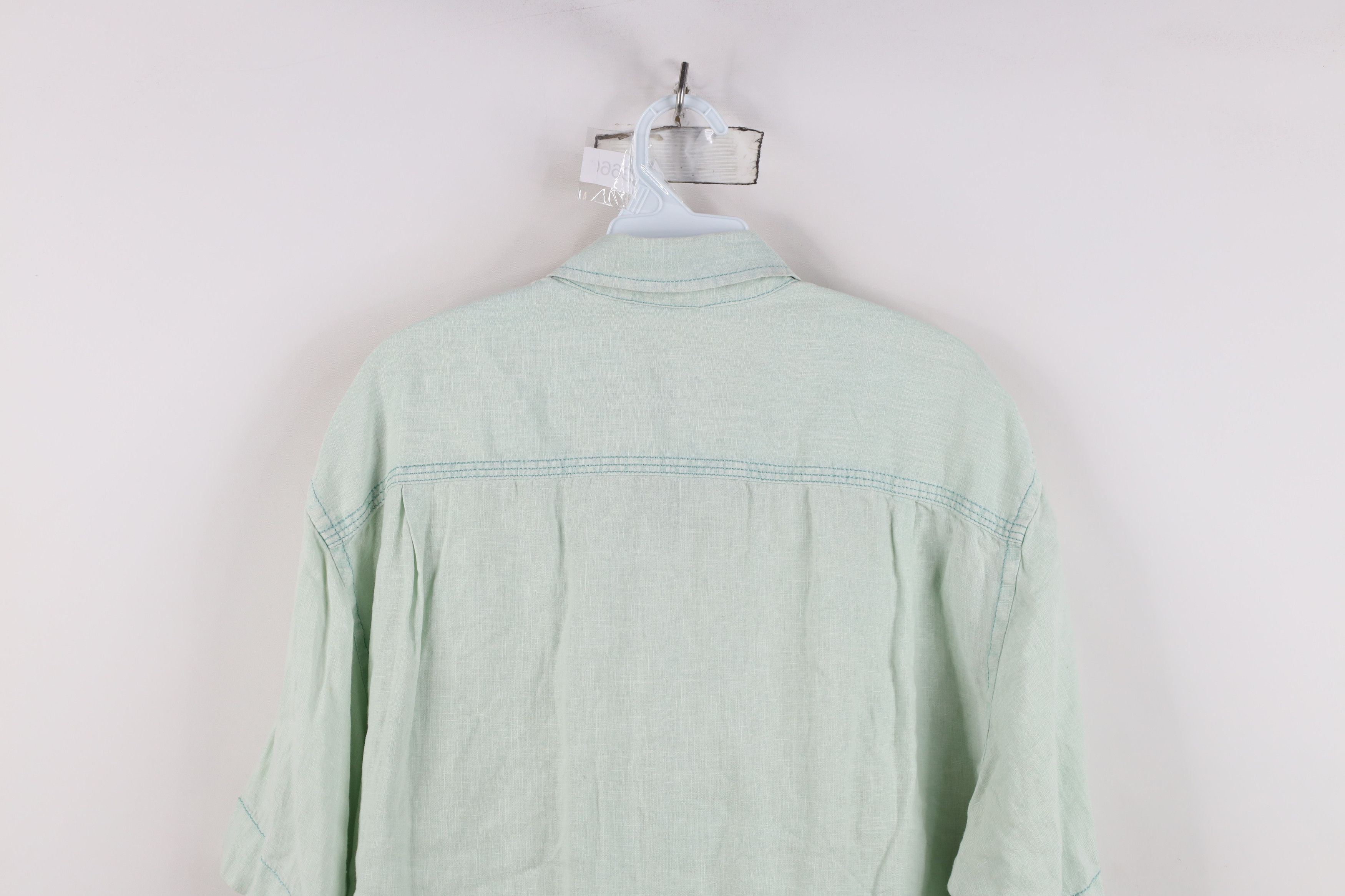 Tommy Bahama Vintage Tommy Bahama Relax Linen Short Sleeve Button Shirt Size US L / EU 52-54 / 3 - 13 Thumbnail