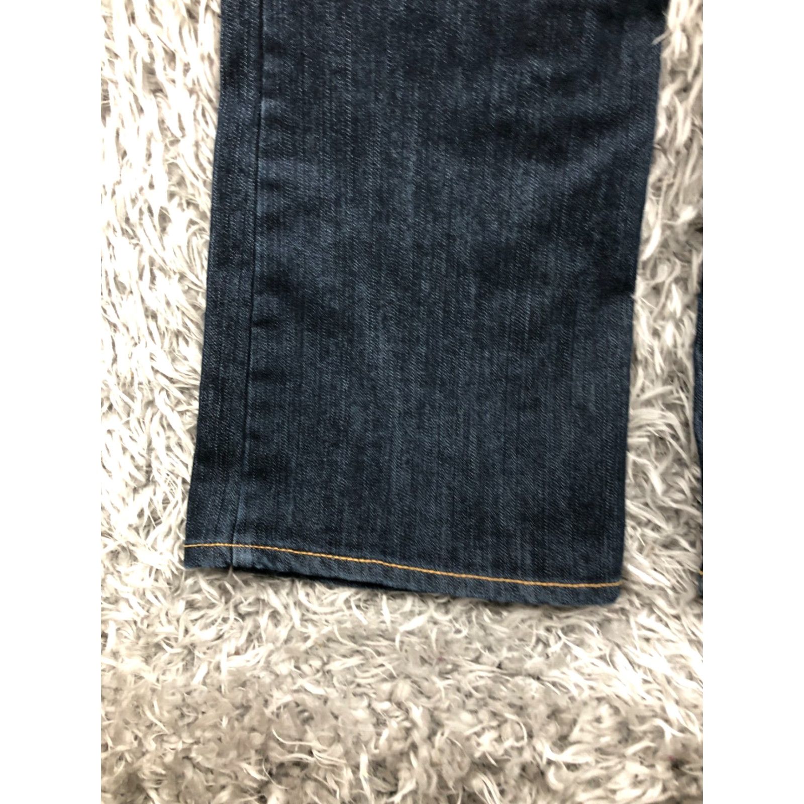 Faded Glory Faded Glory Jeans Bootcut 6 Womens Dark Blue Wash Denim 5-Pocket Regular Fit Belt Loops Mid Rise Curvy N/A Size 28" / US 6 / IT 42 - 7 Thumbnail