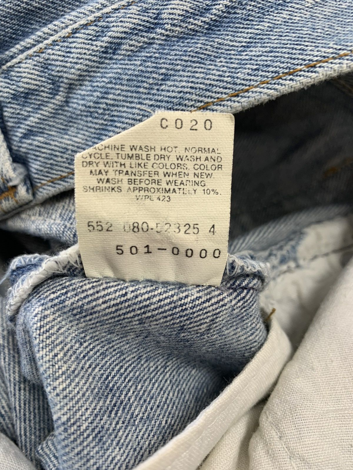 Levi's Vintage Clothing 90s levis 501 vintage jeans blue wash usa made Size US 28 / EU 44 - 8 Thumbnail