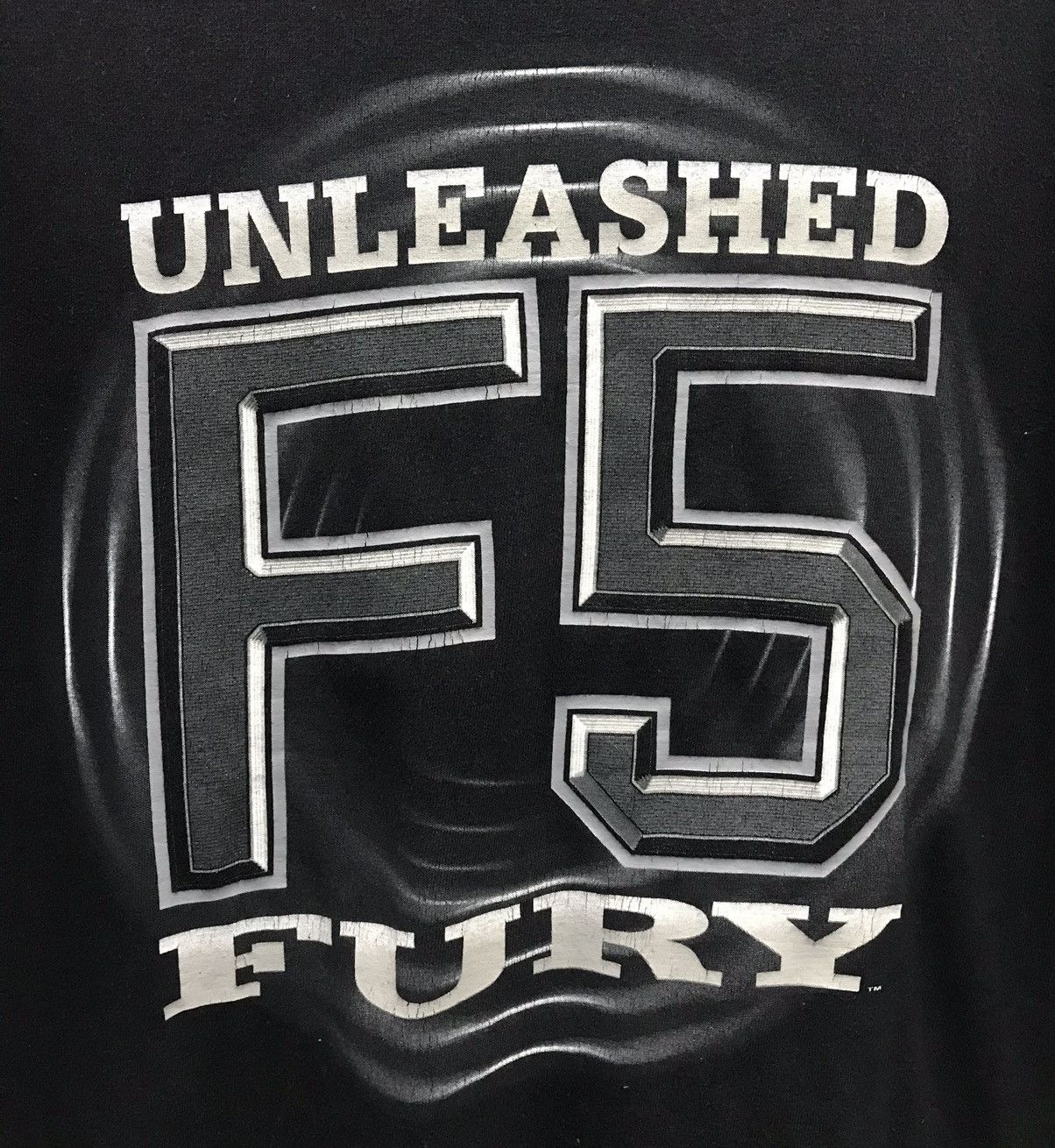 WWE Vintage WWE Unleashed Fury F5 Shirt Size US L / EU 52-54 / 3 - 3 Thumbnail