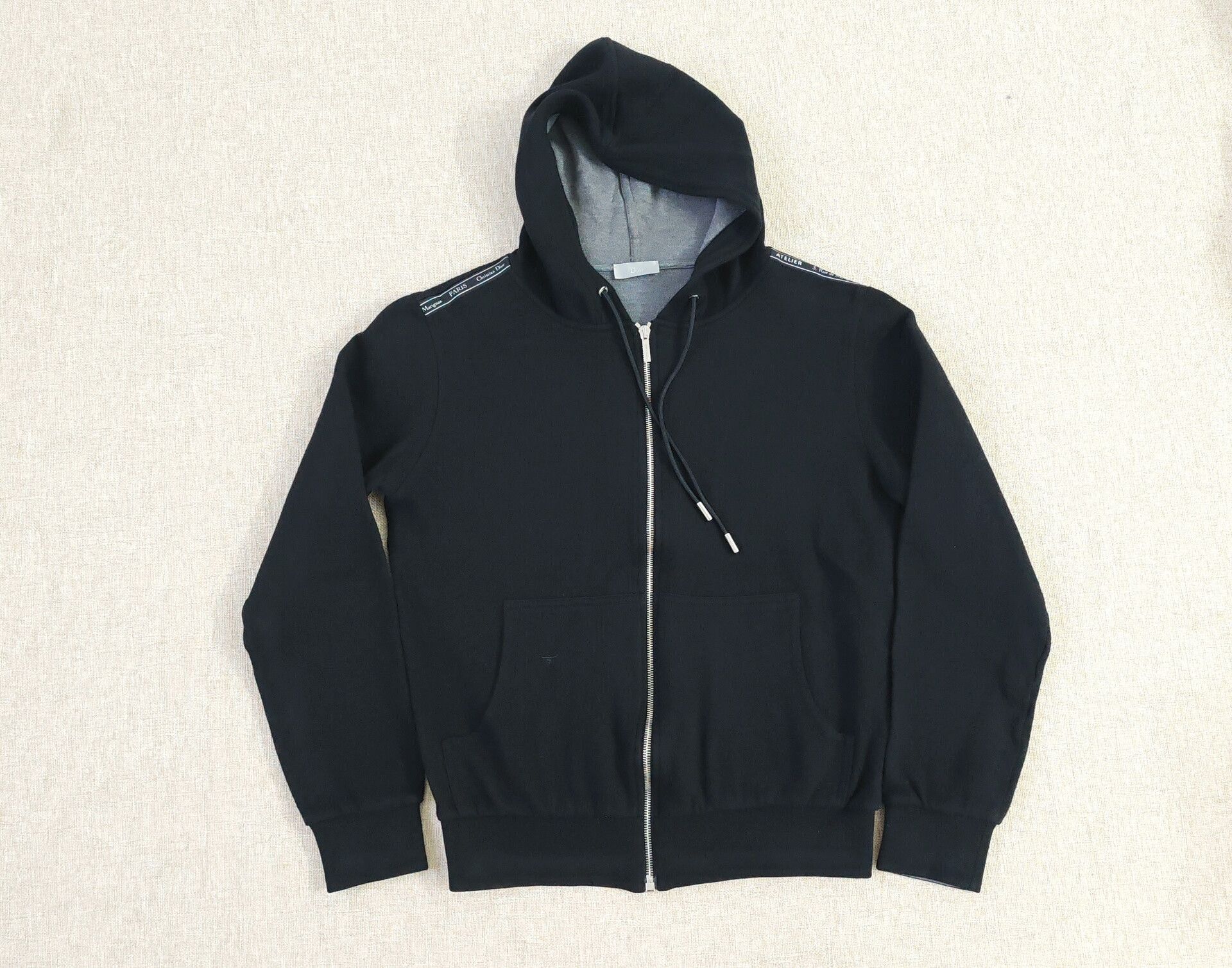Dior Dior Men's Cashmere Hoodie Sweatshirt Size US XXS / EU 40 - 1 Thumbnail