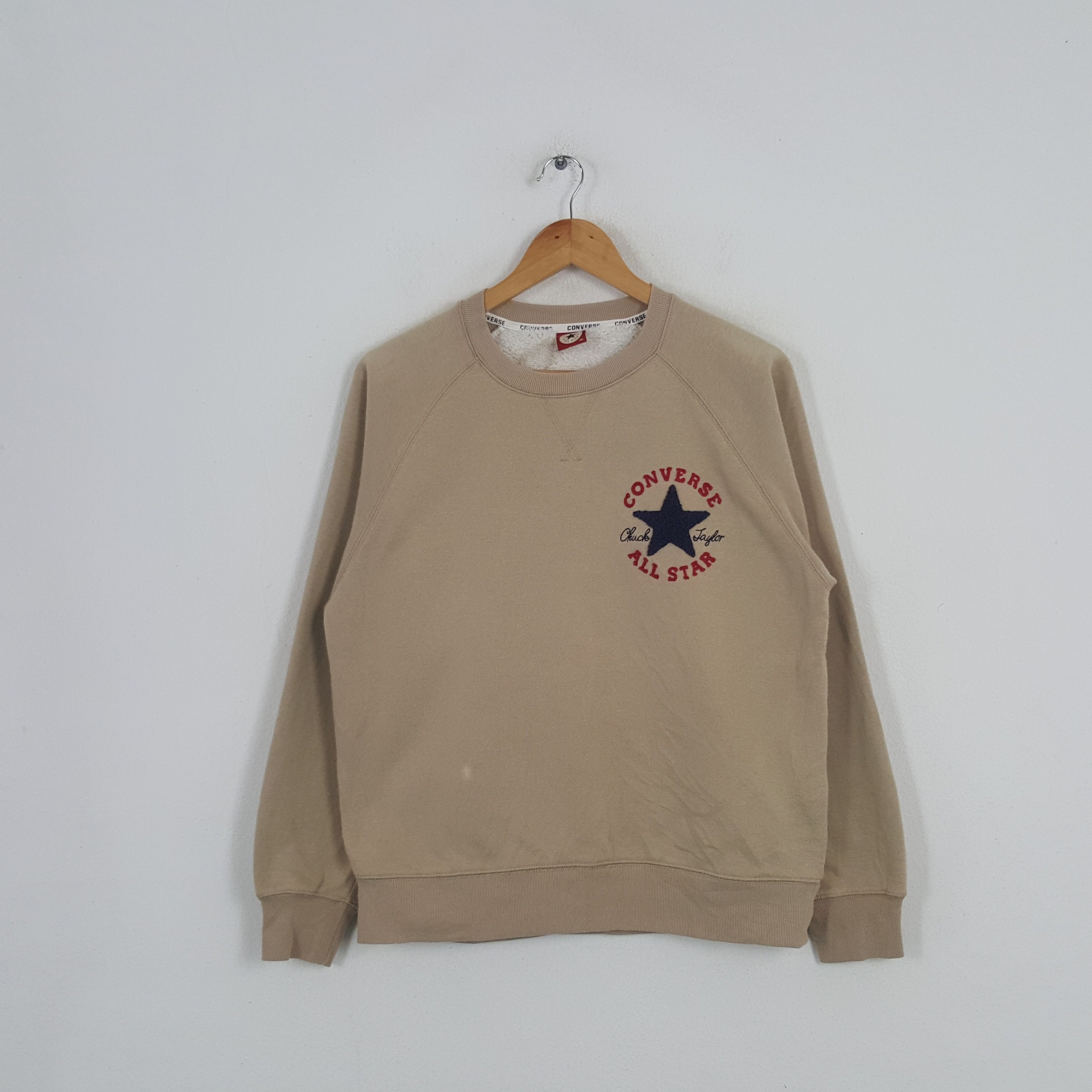 Converse × Vintage Vintage Converse All Star American Streetwear Sweatshirt Size US M / EU 48-50 / 2 - 1 Thumbnail