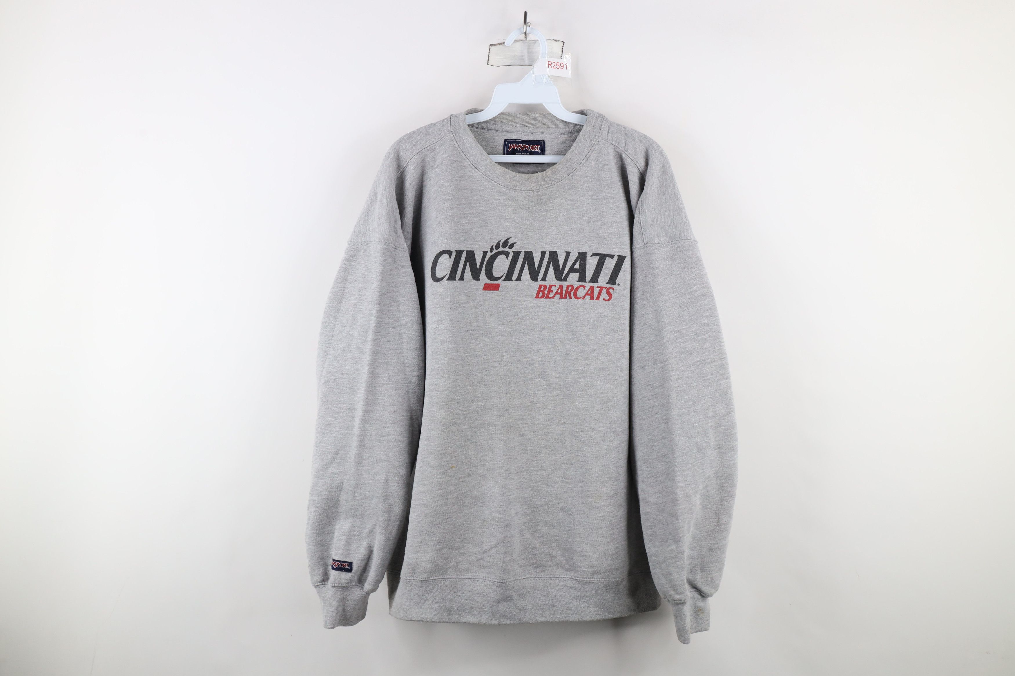 Vintage Vintage 90s University of Cincinnati Crewneck Sweatshirt Size US XL / EU 56 / 4 - 1 Thumbnail