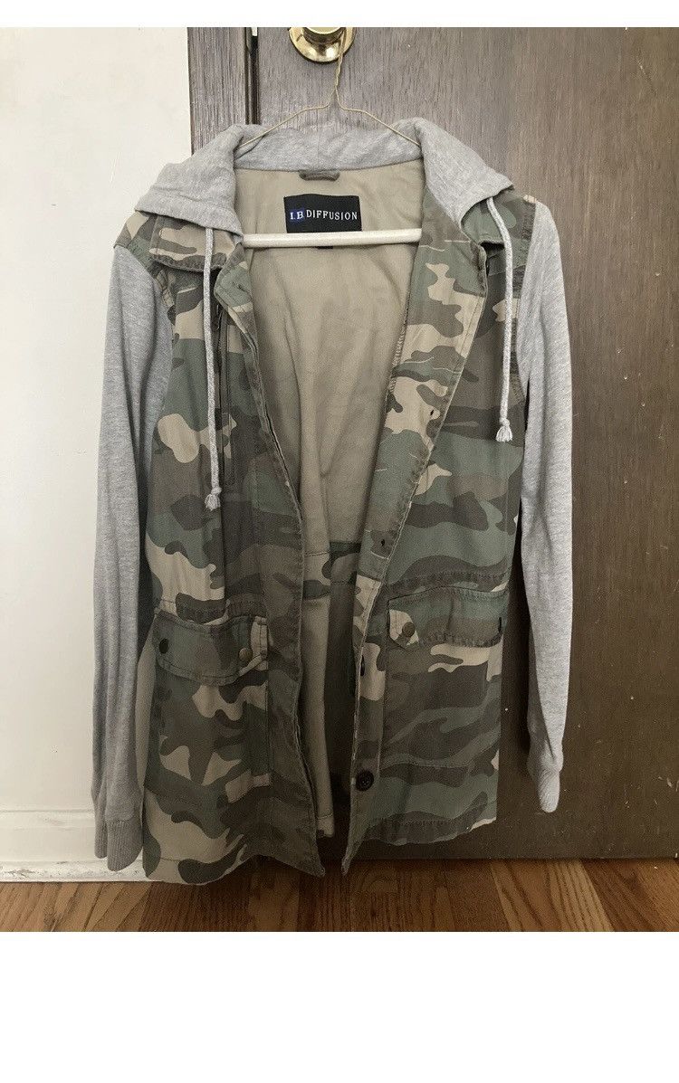 Other I.B. Diffusion Contrast Camo Hoodie Utility Jacket M Size US M / EU 48-50 / 2 - 1 Thumbnail