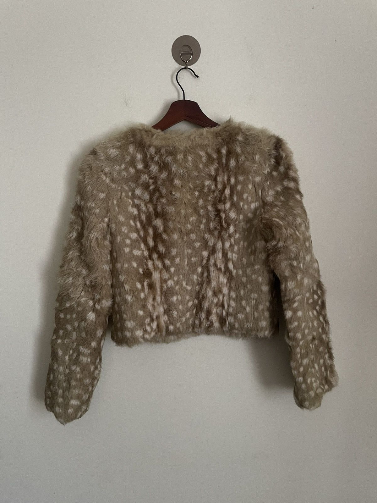 Japanese Brand Aula Aila Rabbit Fur Coat Size S / US 4 / IT 40 - 2 Thumbnail