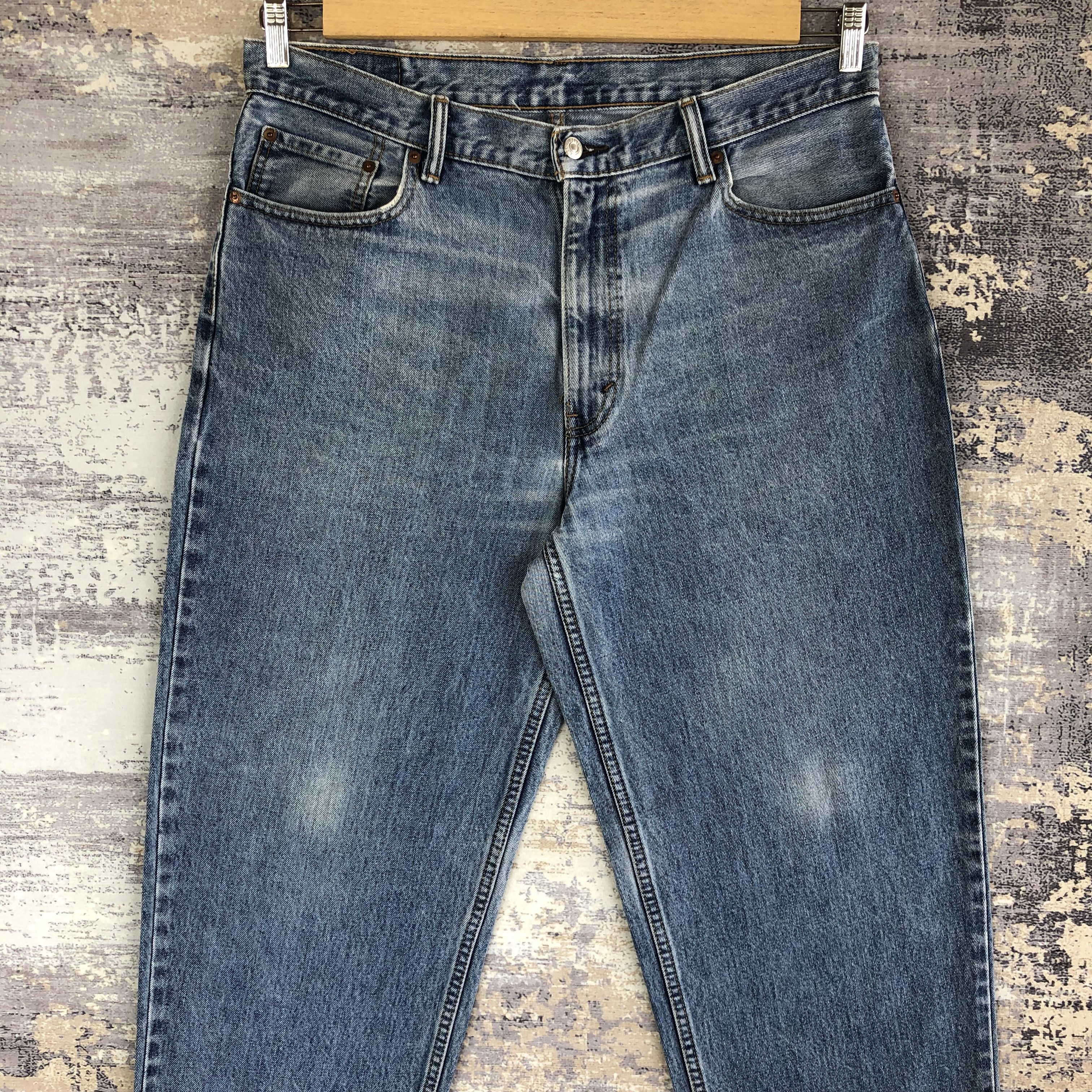 Levi's Vintage Levis Faded Baggy Jeans Levis Light Wash Loose Denim Size US 36 / EU 52 - 3 Thumbnail