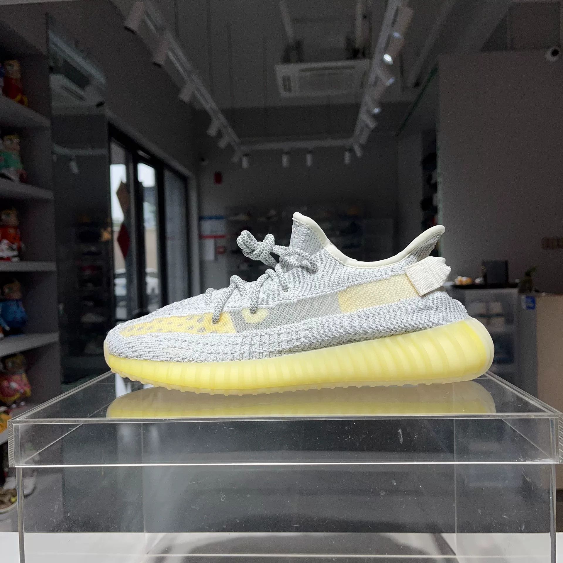 Adidas Adidas YEEZY White Lowtop Sneakers 11.5 Men Size US 11.5 / EU 44-45 - 1 Thumbnail