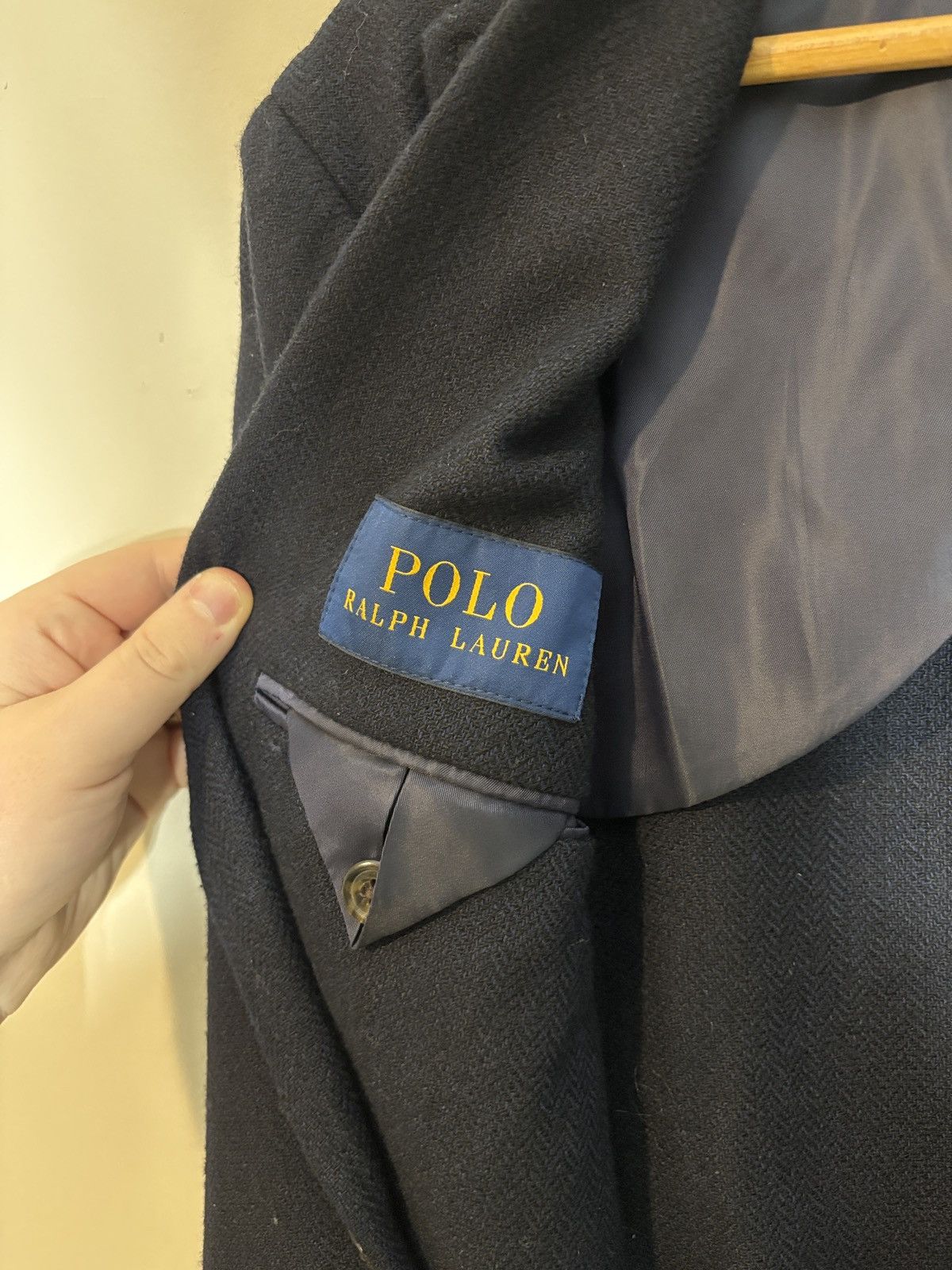 Polo Ralph Lauren Polo Ralph Lauren Soft Double Knit Suit Navy Blazer 3 Button Size US M / EU 48-50 / 2 - 2 Thumbnail