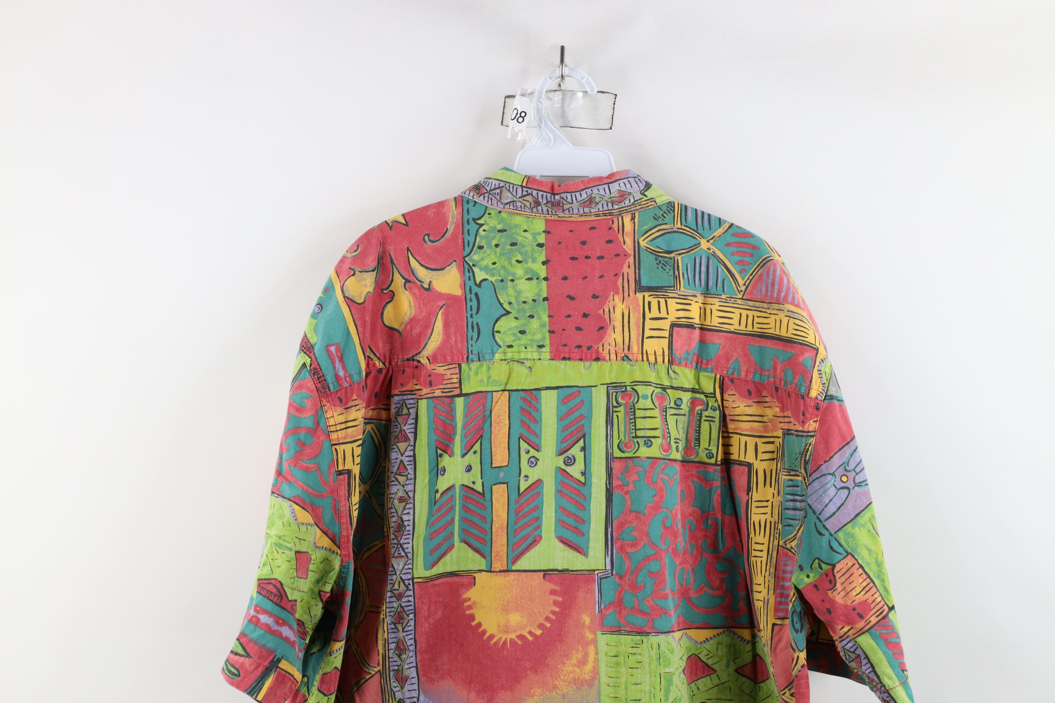 Vintage Vintage 90s The Territory Ahead Abstract Button Shirt Size US XL / EU 56 / 4 - 9 Thumbnail