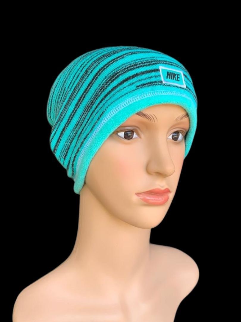 Nike × Vintage Vintage Nike Reversible Beanie Size ONE SIZE - 1 Thumbnail