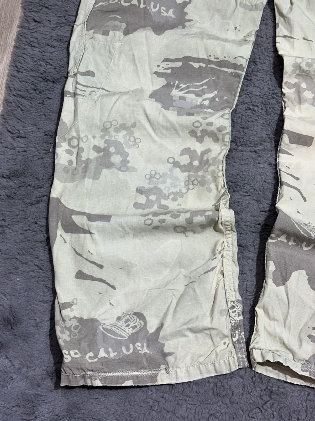 Z Brand Vintage Z-Brand "So Cal" Camo Cargo Pants Size US 34 / EU 50 - 8 Thumbnail