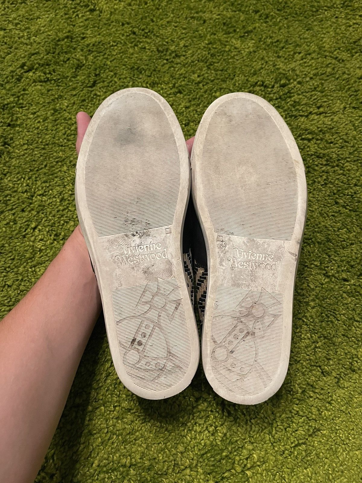 Designer × Vivienne Westwood Vivienne Westwood avant garde real leather sneakers Size US 8 / EU 41 - 11 Thumbnail