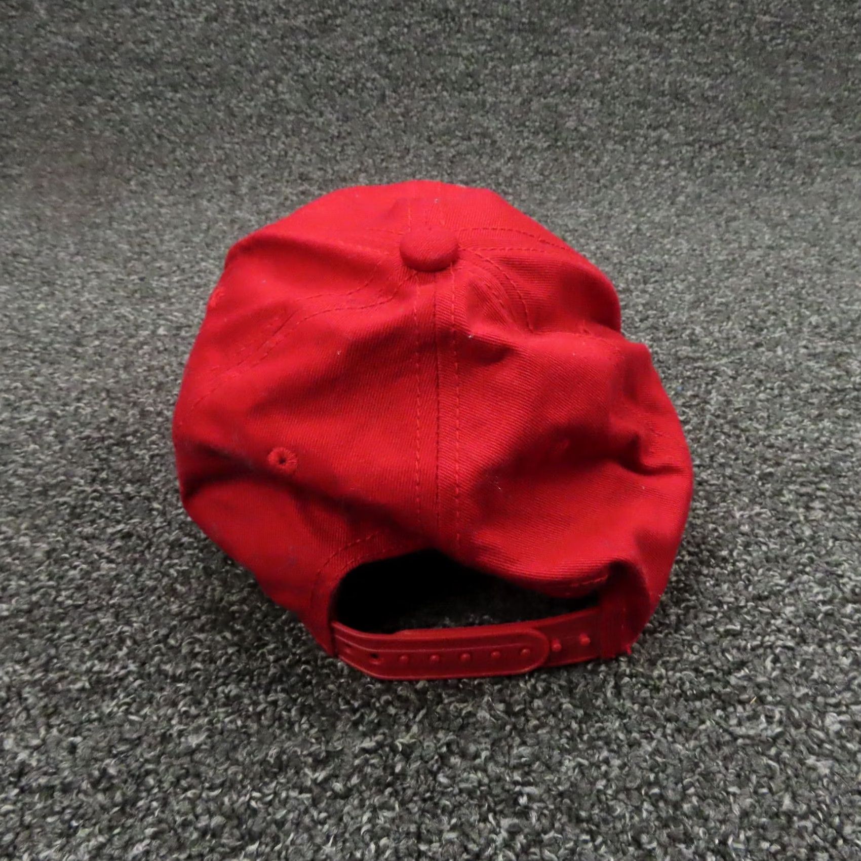 H&M H&M Hat Snap Back Cap Red White Embroidered Logo Casual Mens Size ONE SIZE - 4 Thumbnail