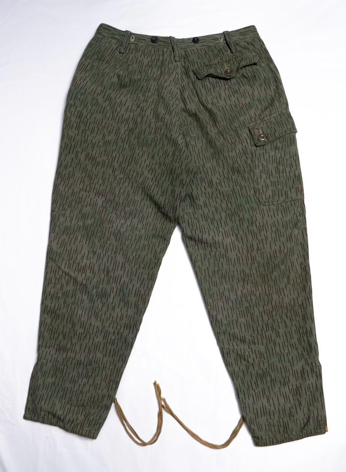 Other Rare Czech Army M60 / Vz60 Rain Drop Camo Trousers - 34x26 Size ONE SIZE - 2 Thumbnail
