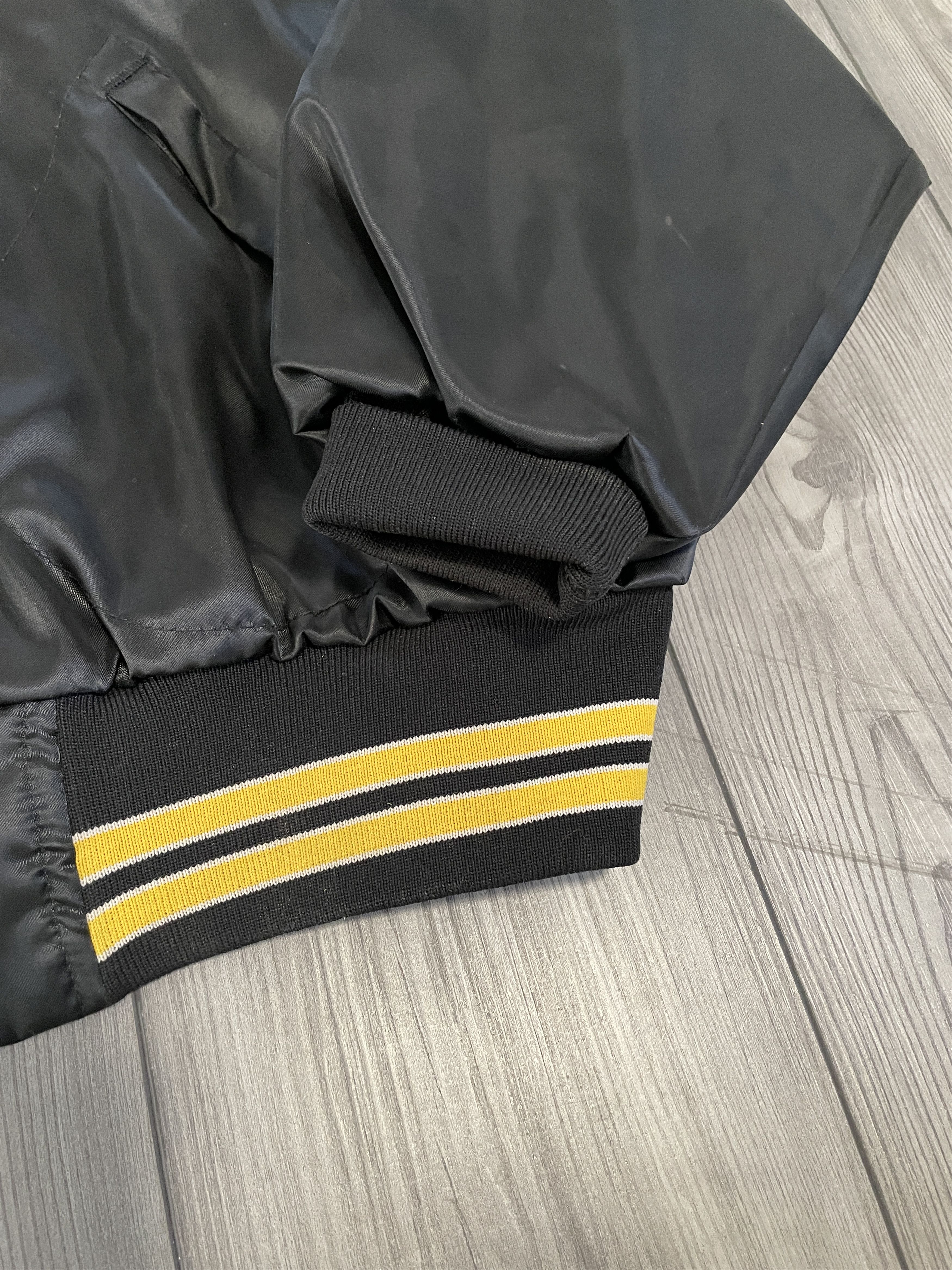 Other Vintage Pla-Jac Black and Yellow Varsity Construction Jacket Size US XL / EU 56 / 4 - 6 Thumbnail