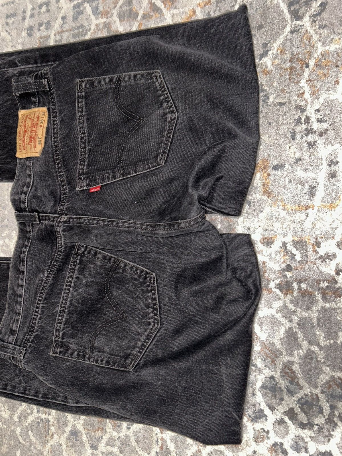 Levi's 1990s/1980s 501 Levi denim Size US 34 / EU 50 - 2 Thumbnail