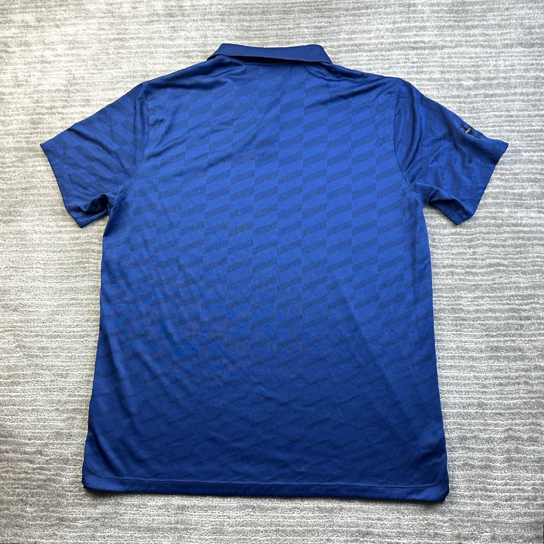 Nike Nike Polo Shirt Mens Medium Blue Vapor Dri Fit Golf Performance Polo Shirt Nike Dri-Fit Size US M / EU 48-50 / 2 - 2 Thumbnail
