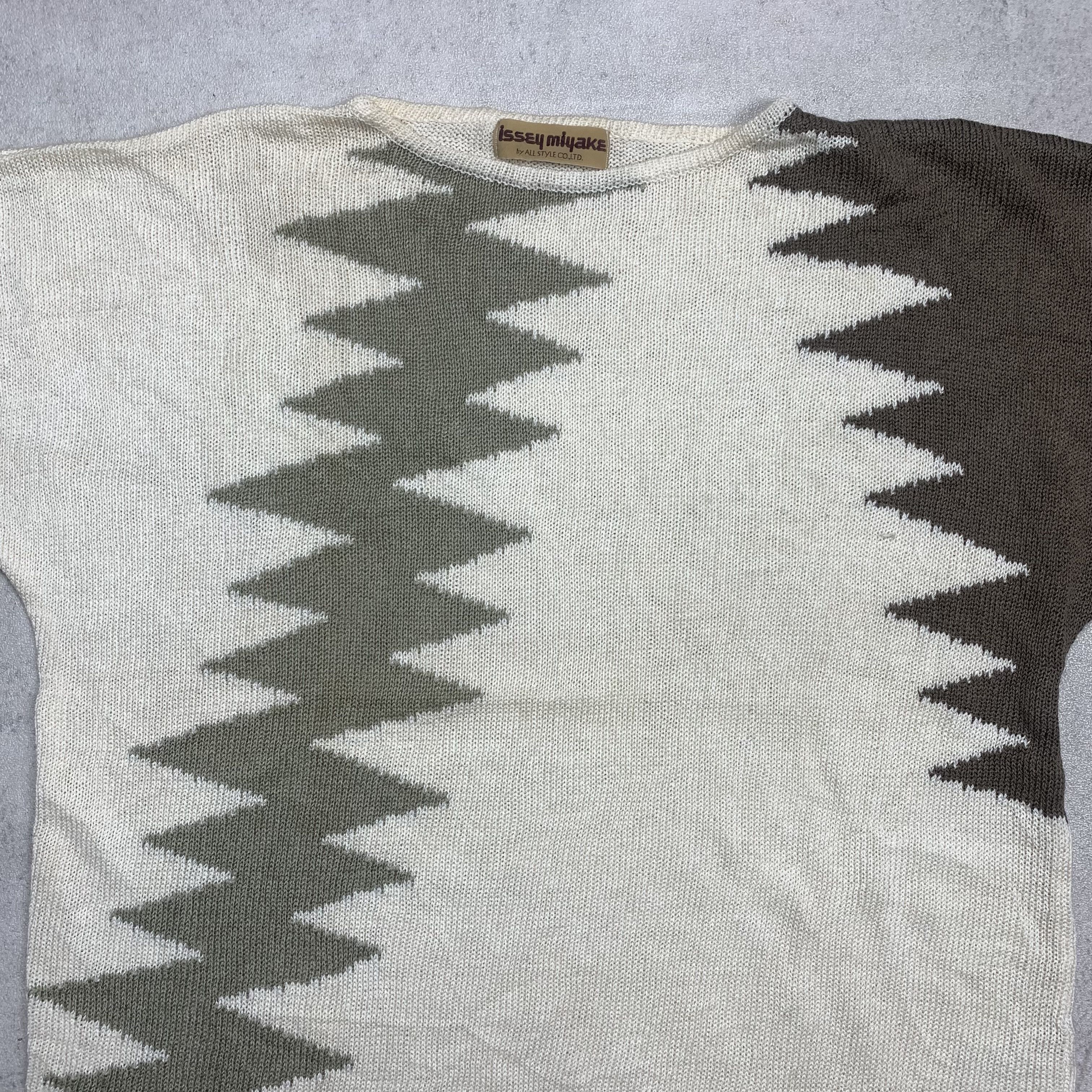Issey Miyake Issey Miyake Knit Tshirt Size US S / EU 44-46 / 1 - 2 Thumbnail