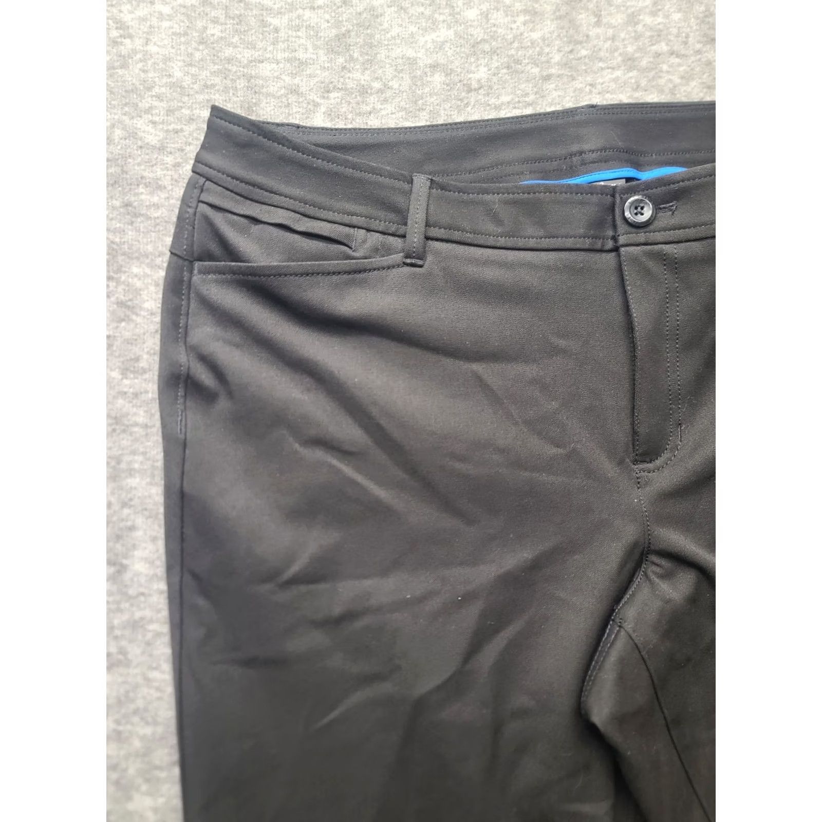 Eddie Bauer Eddie Bauer Travex Pants Womens 16x32 Curvy Fit Straight Leg Mid Rise Travel Chino Black 32x16 Mens? Womens Size 38" / US 16 / IT 52 - 7 Thumbnail