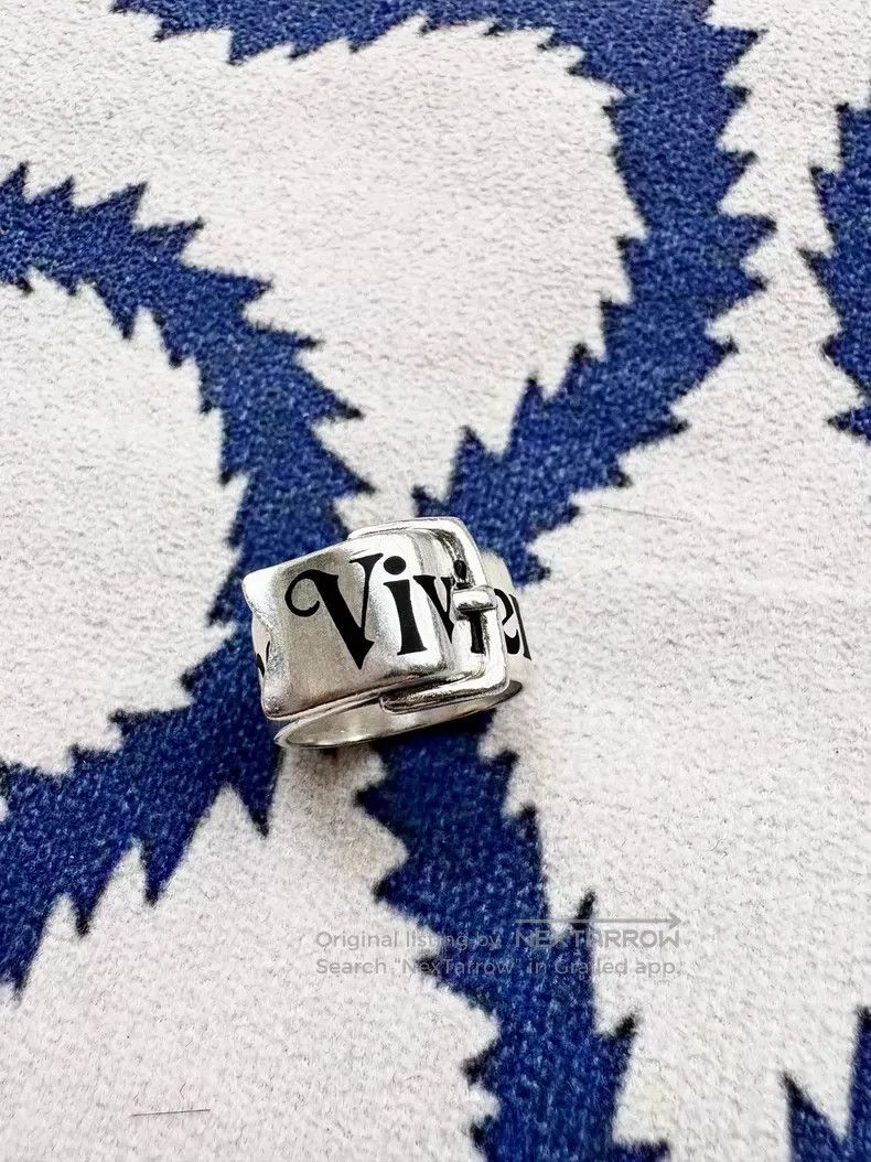 Vivienne Westwood Vivienne Westwood Vintage Belt Buckle Ring Size ONE SIZE - 1 Thumbnail