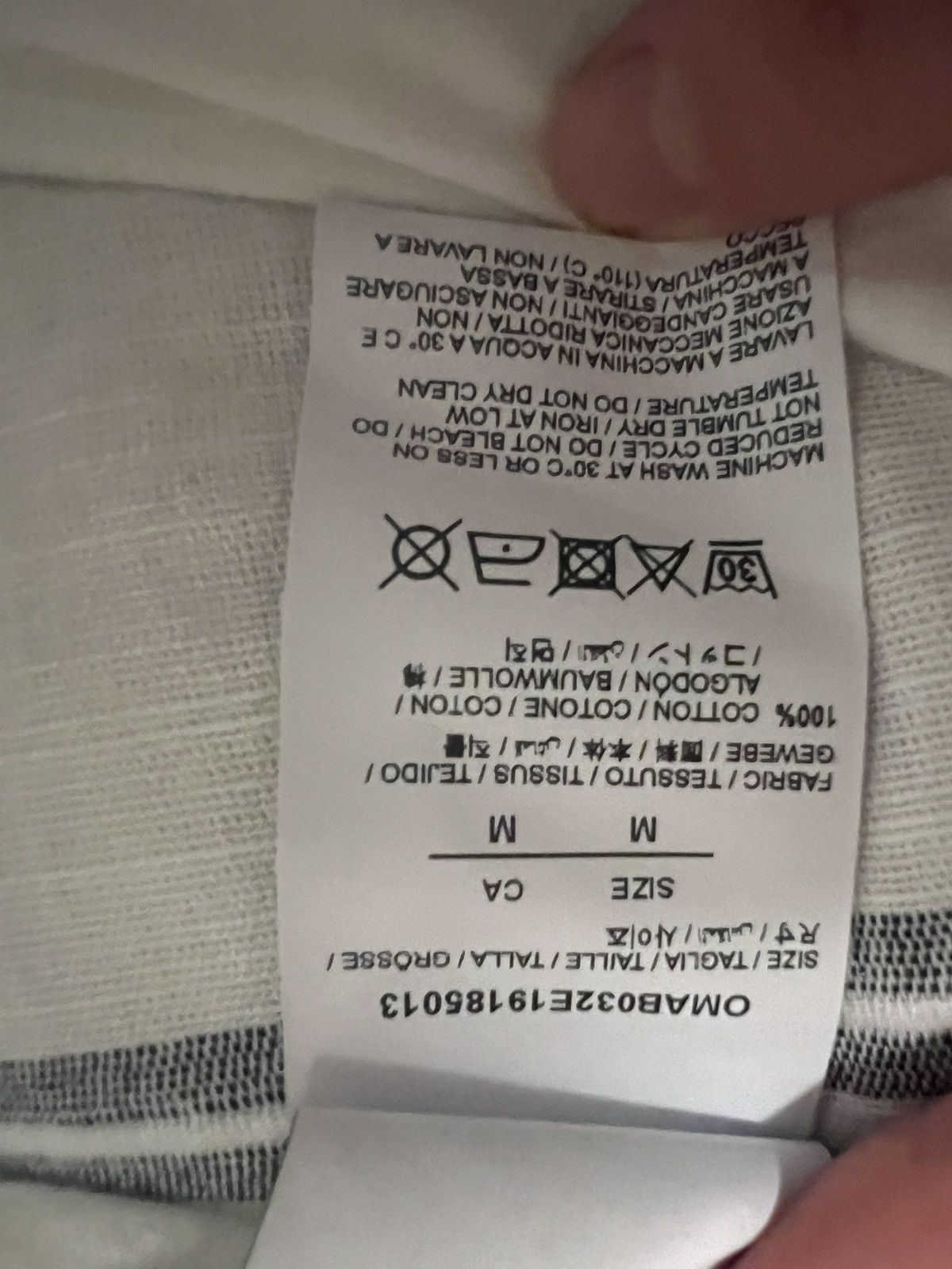 Off-White Off White SS20 Mockneck Size US M / EU 48-50 / 2 - 7 Thumbnail