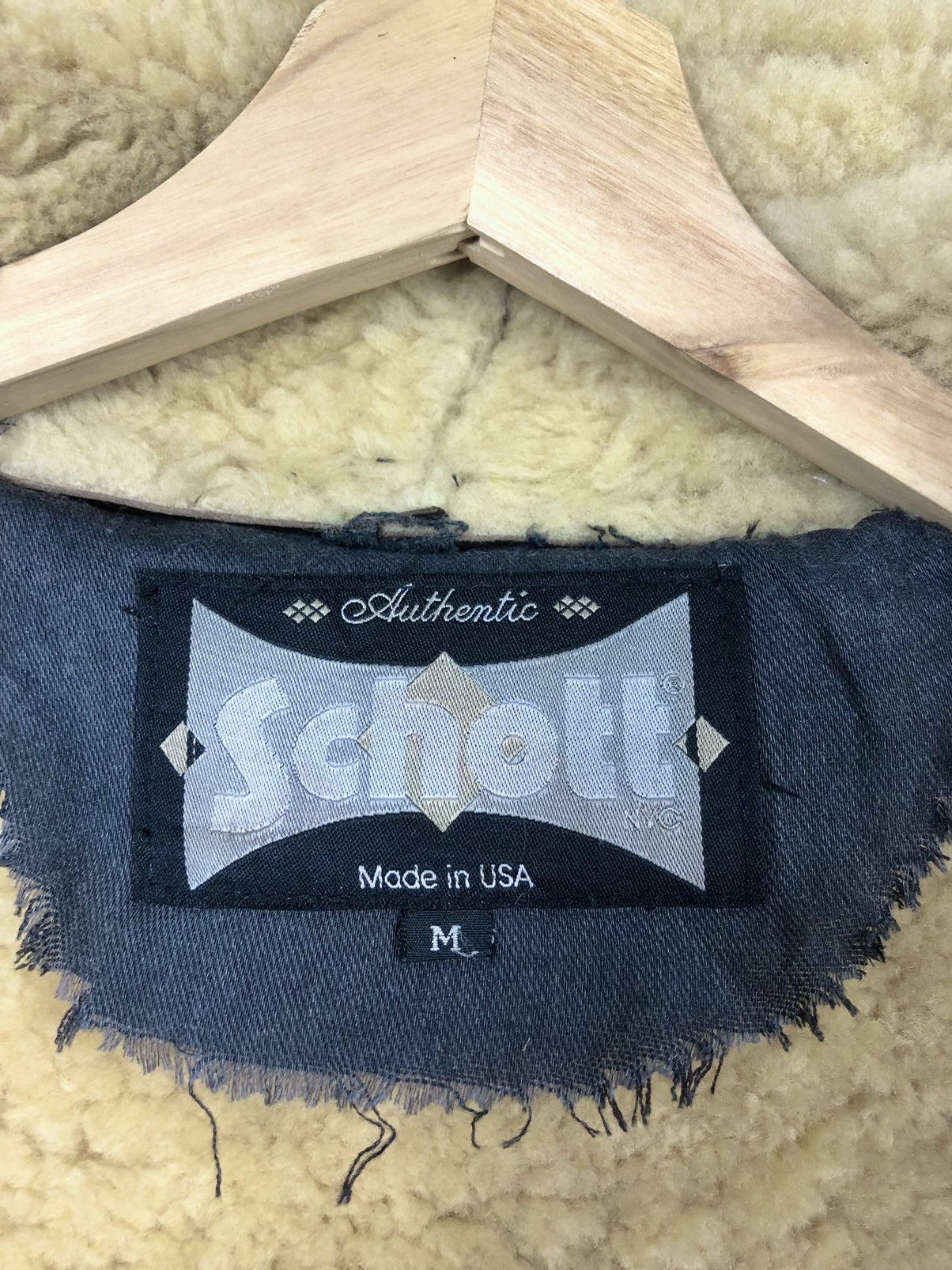 Schott Rare Vintage Schott B3 Shearling Leather Jacket Made in USA Size US M / EU 48-50 / 2 - 13 Thumbnail