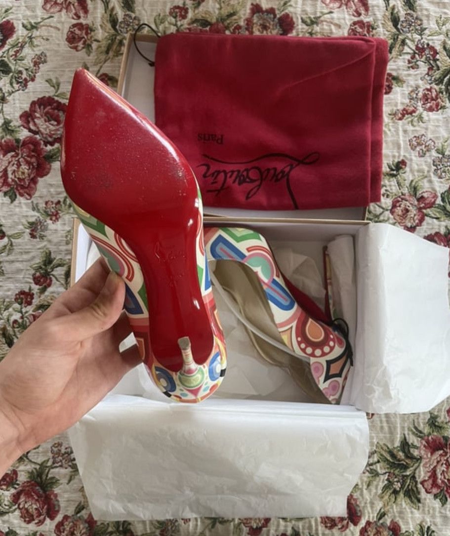 Christian Louboutin Limited edition louboutin heels Size US 11 / IT 41 - 3 Thumbnail