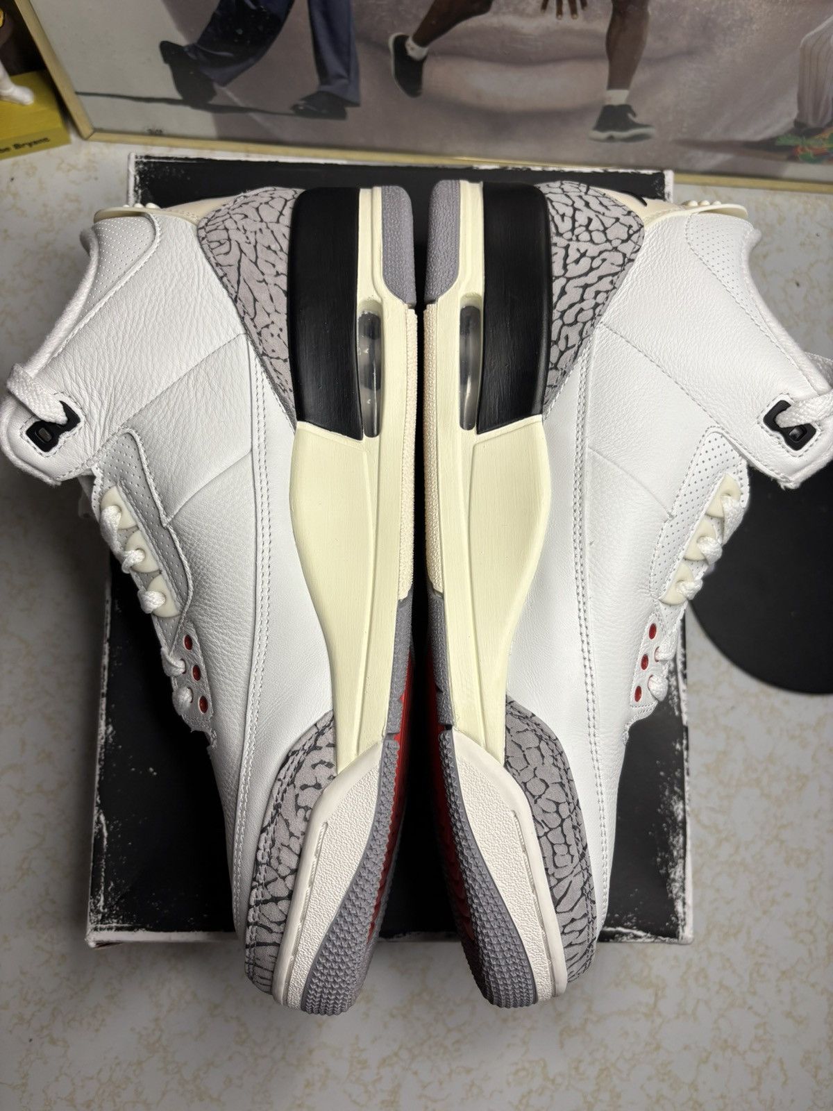 Jordan Brand Jordan Retro 3 ‘cement’ reimagined Size US 12 / EU 45 - 3 Thumbnail