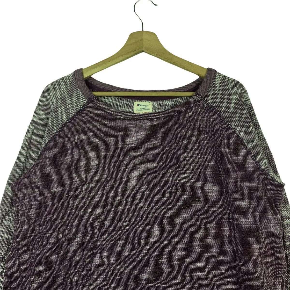 Champion Vintage CHAMPION PRODUCTS USA Striped Sweatshirt Sweater Size XL / US 12-14 / IT 48-50 - 2 Thumbnail