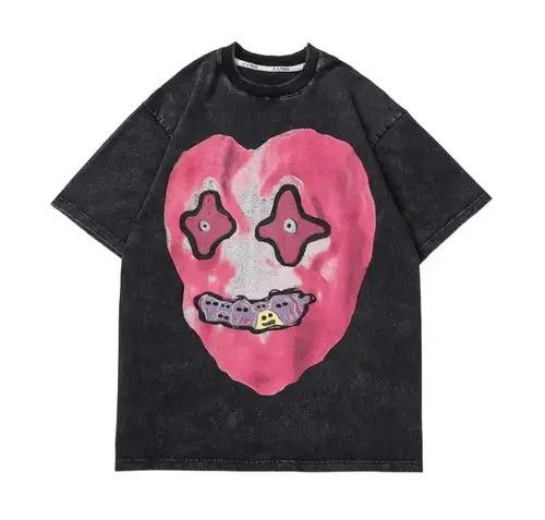 Japanese Brand Asamiya x Aoshi Ghost Heart Art Tee Size US M / EU 48-50 / 2 - 5 Thumbnail